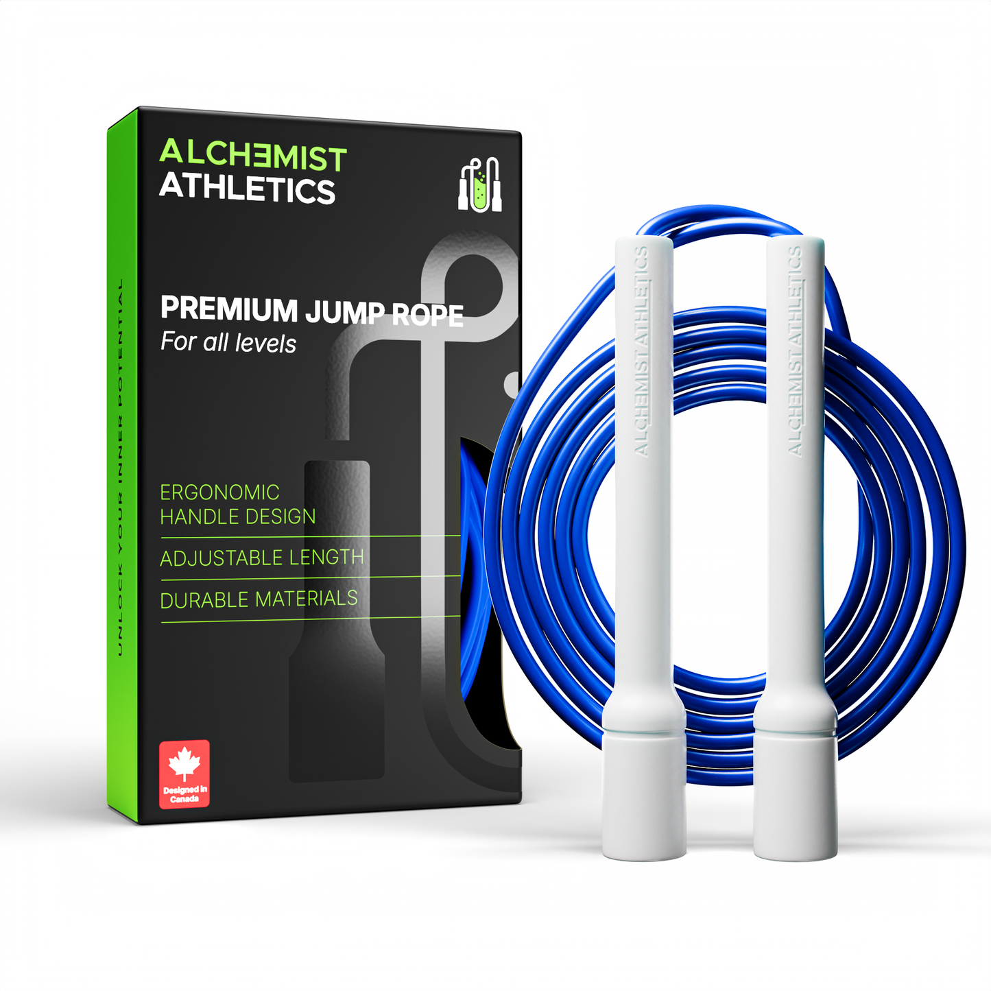 Royal Blue V15 Jump Rope, 5mm PVC