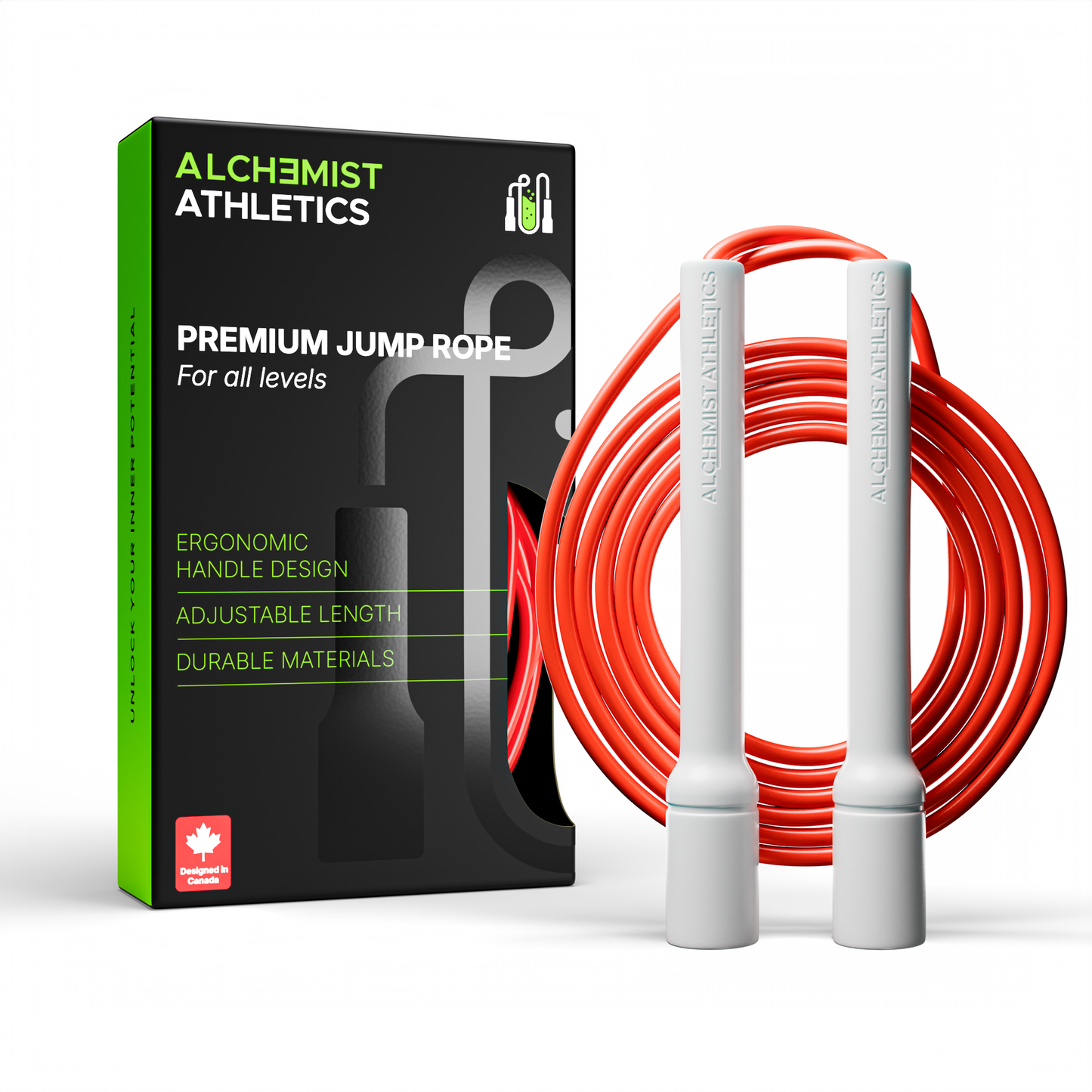 Orange Crush V15 Jump Rope, 5mm PVC