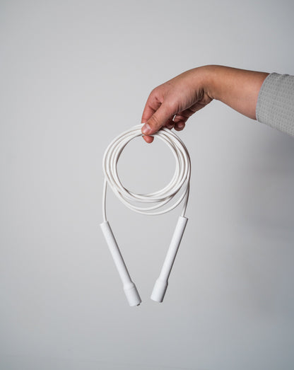 V-15 Clean White Freestyle Jump Rope