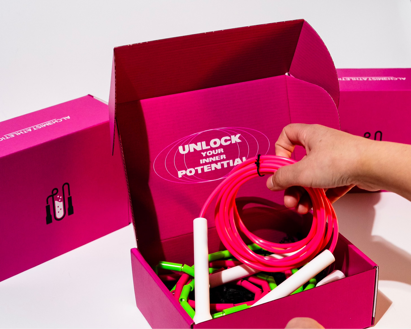 Pink V-15 Jump Rope Bundle | LIMITED EDITION (1 OF 50)